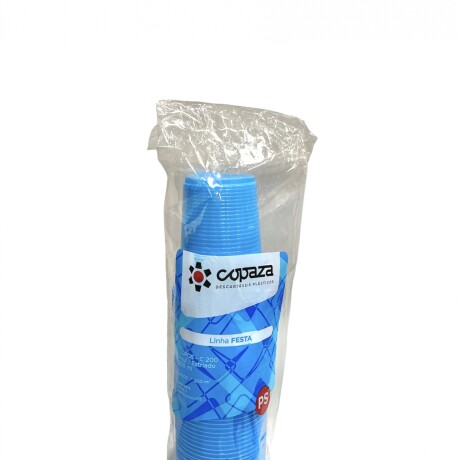 Vaso Descartable Copaza Color 200 ml x 50 Azul