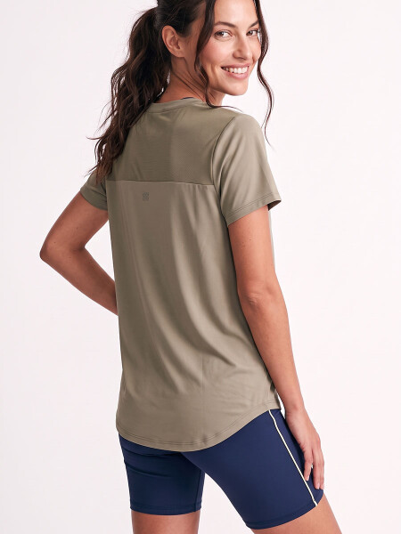 REMERA GENEVRA TAUPE