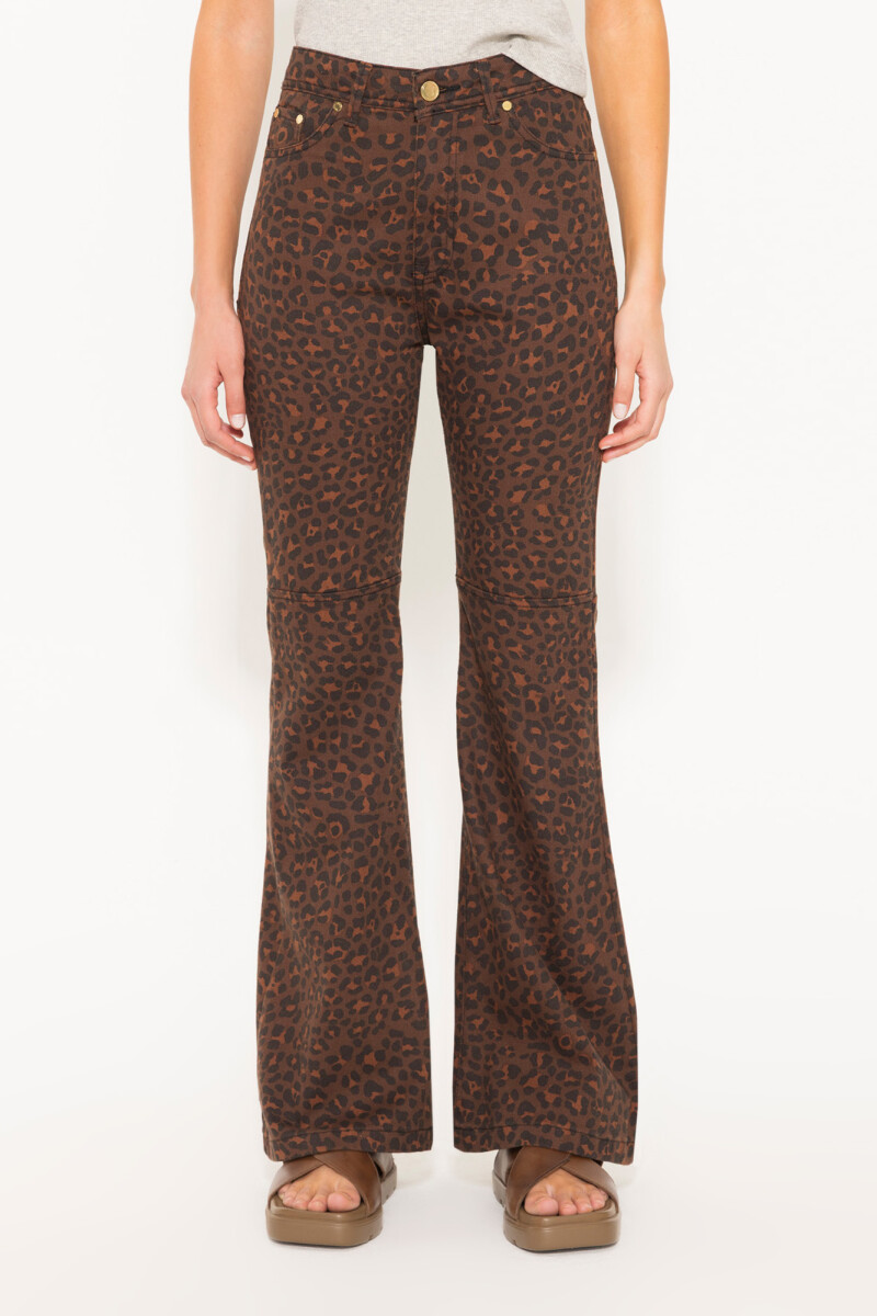 PANTALON LEOPARD Leopardo