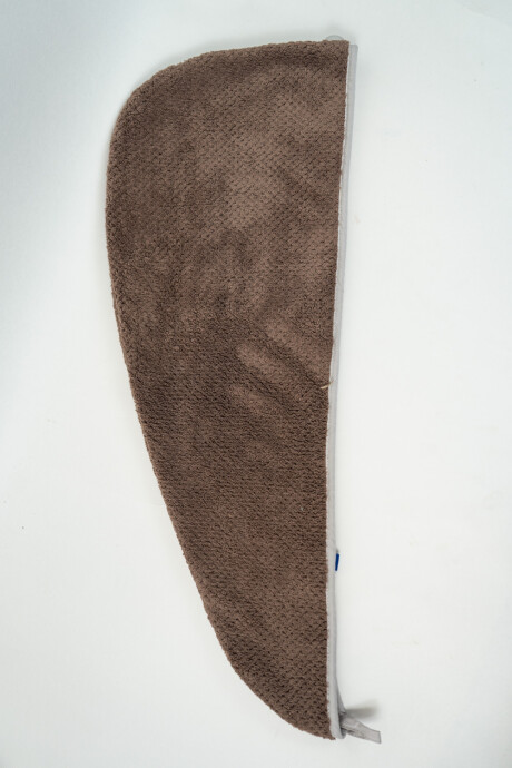 Toalla Turbante Sara Marron
