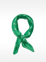 Pañuelo Cuadrado Estampado verde