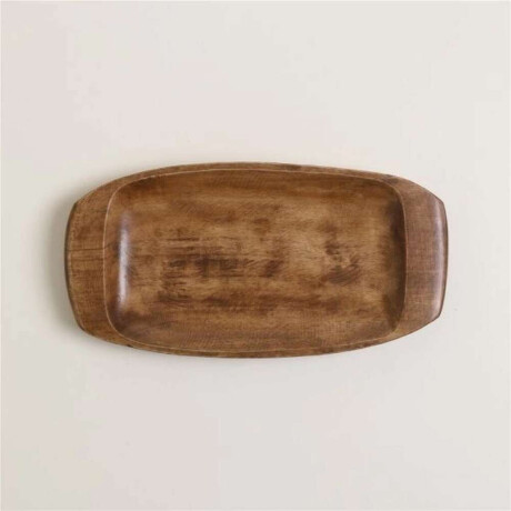 Bandeja Rect. C/ Mangos Madera 30.5X15X2.5Cm Bandeja Rect. C/ Mangos Madera 30.5X15X2.5Cm