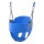 Hamaca Infantil de Goma Flexible con Respaldo Pvc X023 AZUL