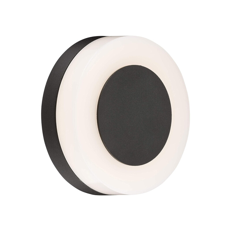 LUMINARIA DE PARED EYE 10W IP65 - NEGRA Luminaria de Pared Exterior Eye 10W