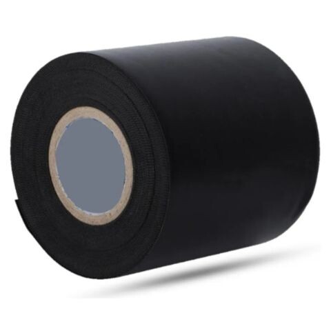 Cinta Pvc Para Aire Acondicionado 6cm X 10m Negro Cinta Pvc Para Aire Acondicionado 6cm X 10m Negro