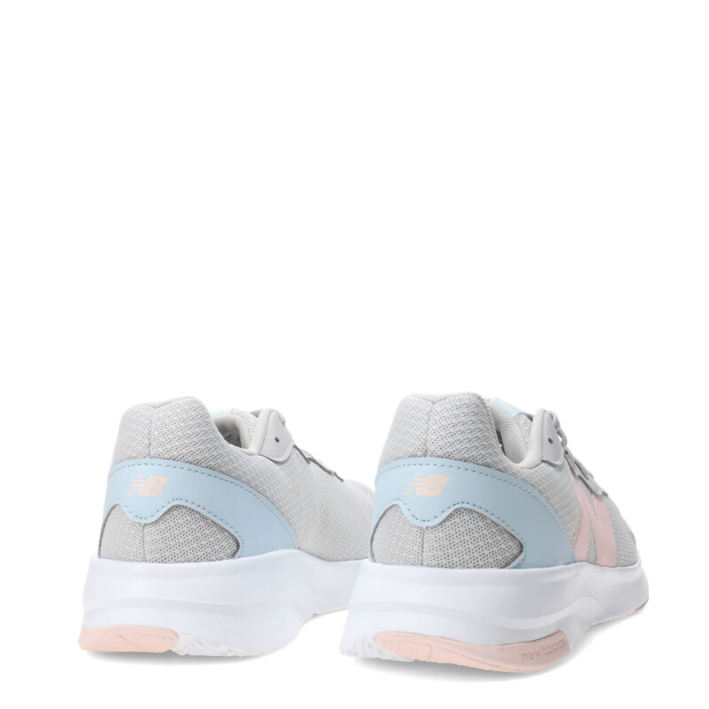 Championes Infantiles New Balance Perfomance Junior Gris - Rosado - Celeste