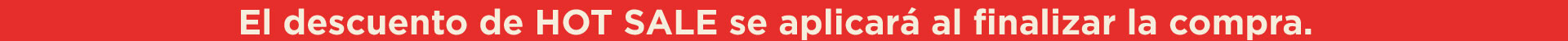 DESCUENTO HOT SALE