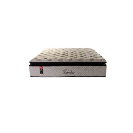 COLCHON 2 PLAZAS RESORTE BELVEDERE GRIS NEGRO HELLEN COLCHON 2 PLAZAS RESORTE BELVEDERE GRIS NEGRO HELLEN