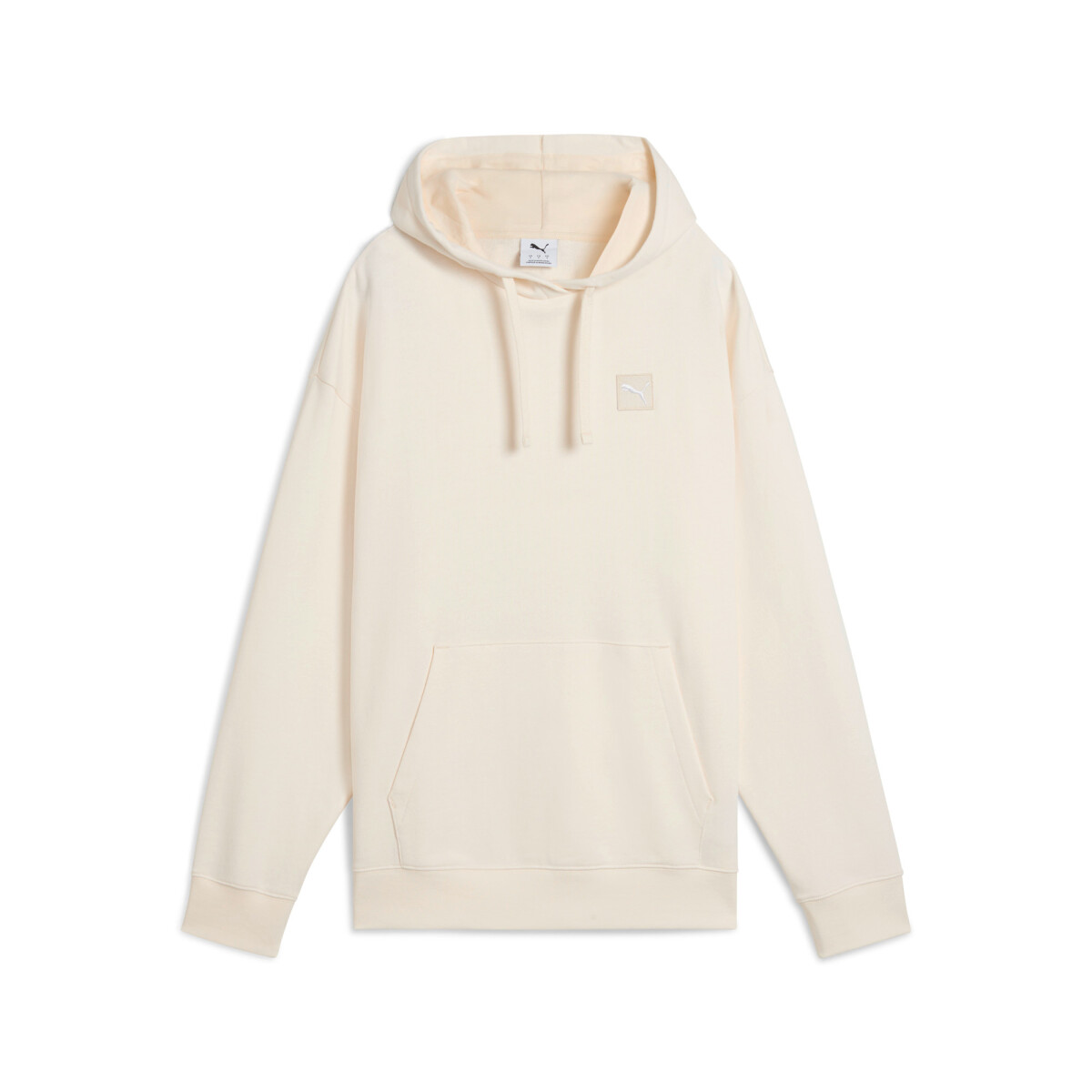 Abrigo Ess Elevated Hoodie Tr de Mujer - Crema 
