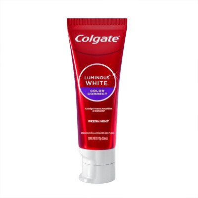 Pasta De Dientes Colgate Luminous White Color Correct 70 Grs. Pasta De Dientes Colgate Luminous White Color Correct 70 Grs.