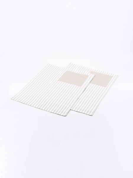 INDIVIDUAL DUBAI PACK X 2 BEIGE