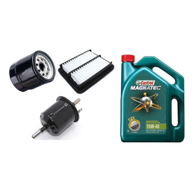 KIT DE FILTROS Y ACEITE 10W40 CASTROL Kit De Filtros Y Aceite 10w40 Castrol