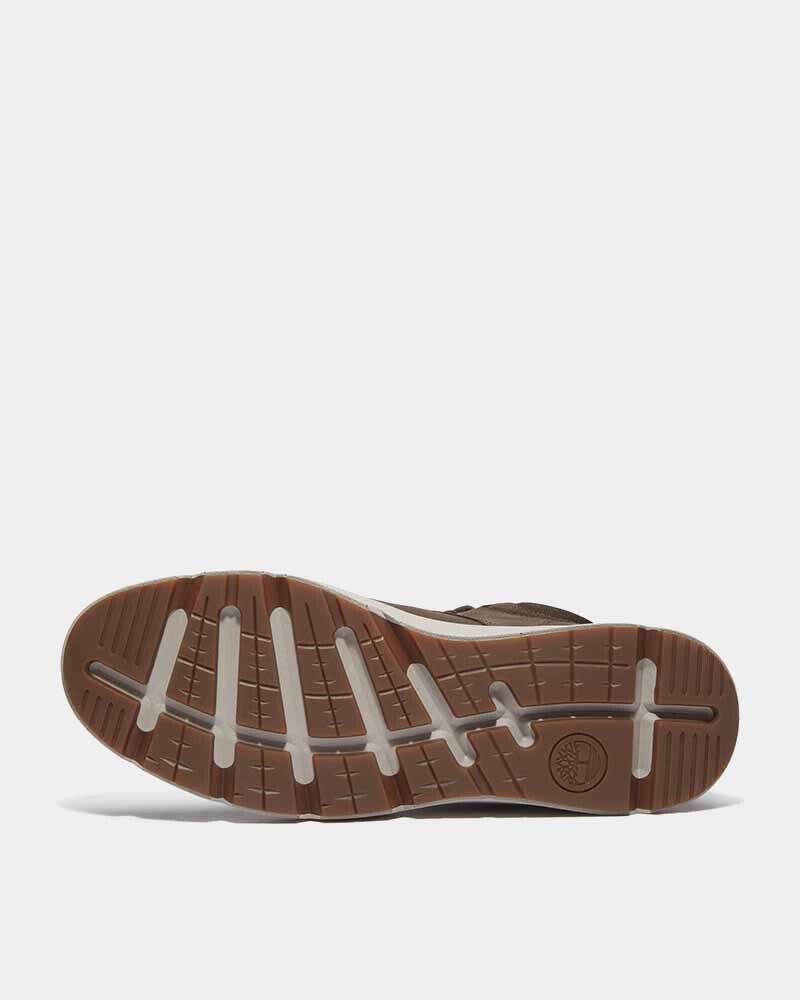Zapatillas Parker Street Mid Hombre Dark Brown Full Grain