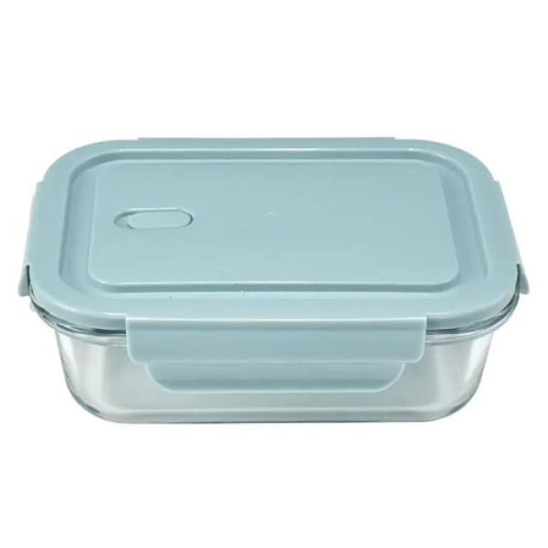Recipiente Rectangular de Vidrio C/Trabas 1520 ML - X-BXT1001 Recipiente Rectangular de Vidrio C/Trabas 1520 ML - X-BXT1001