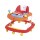 Andador ajustable Bebesit Speedy con juegos y móviles Rojo