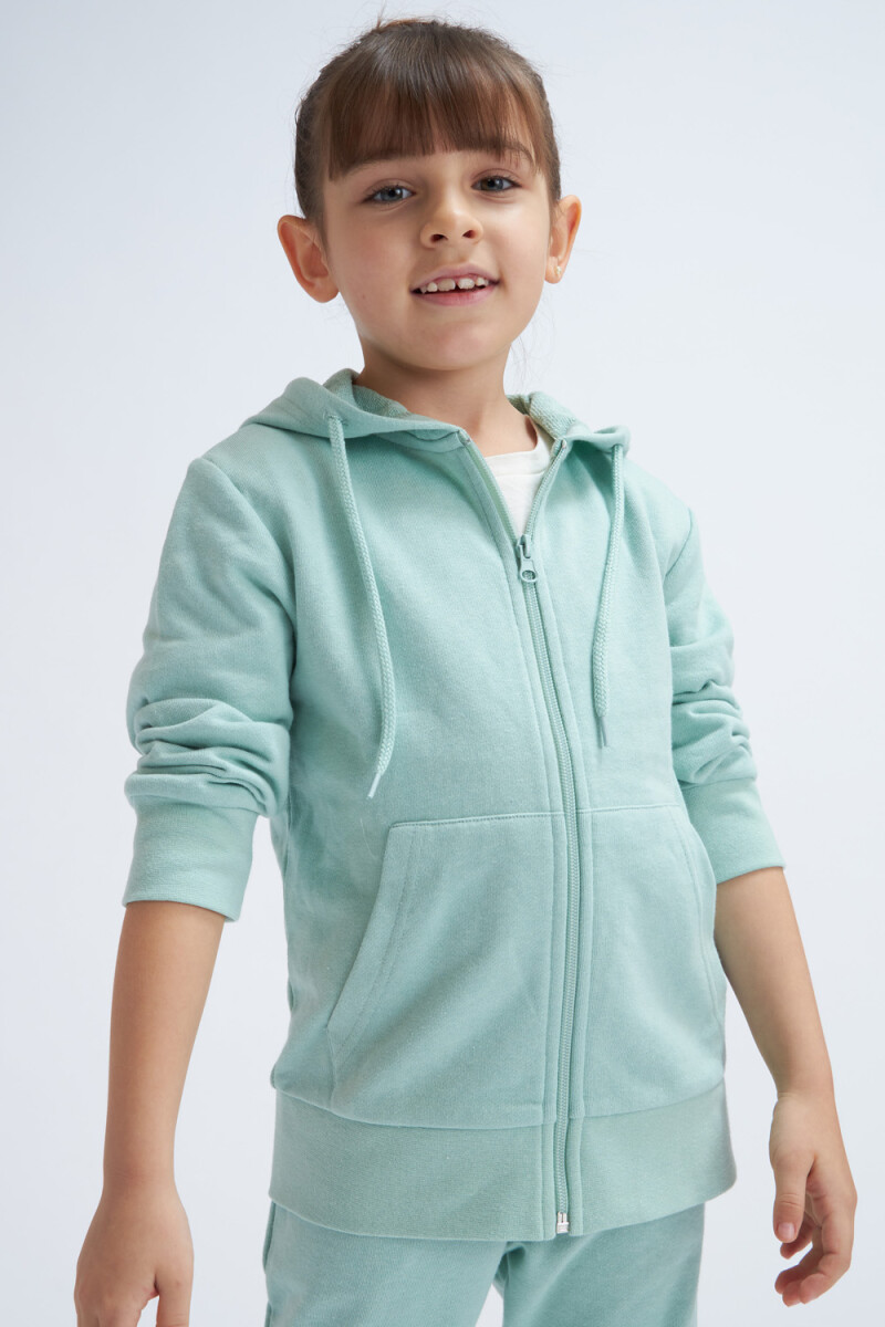 Chaqueta deportiva liviana - Verde Agua