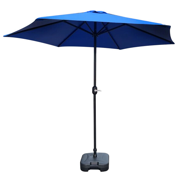 Combo Sombrilla Reforzada Azul + Base Rellenable Imback Combo Sombrilla Reforzada Azul + Base Rellenable Imback