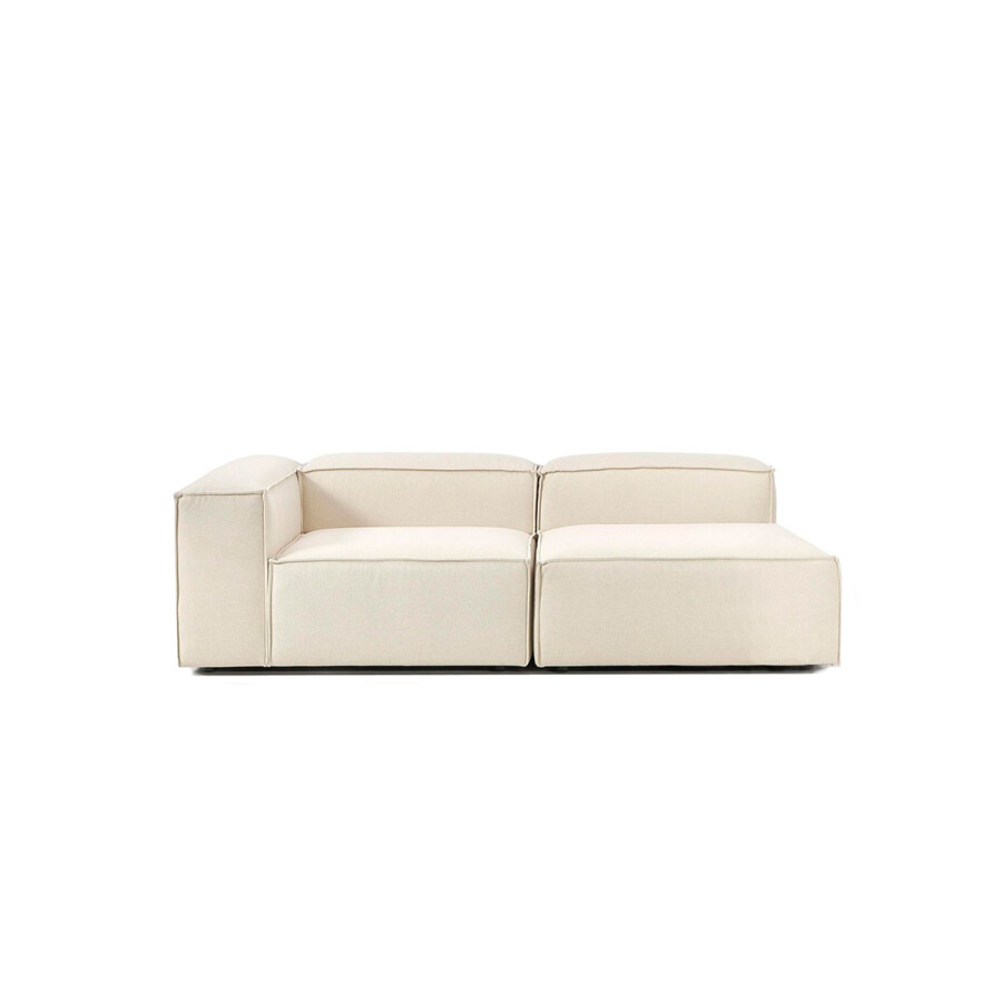 Sillón Nicole Esquinero Doble Izquierdo Beige