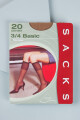 SACKS 3/4 LYCRA VESTIR AZUL