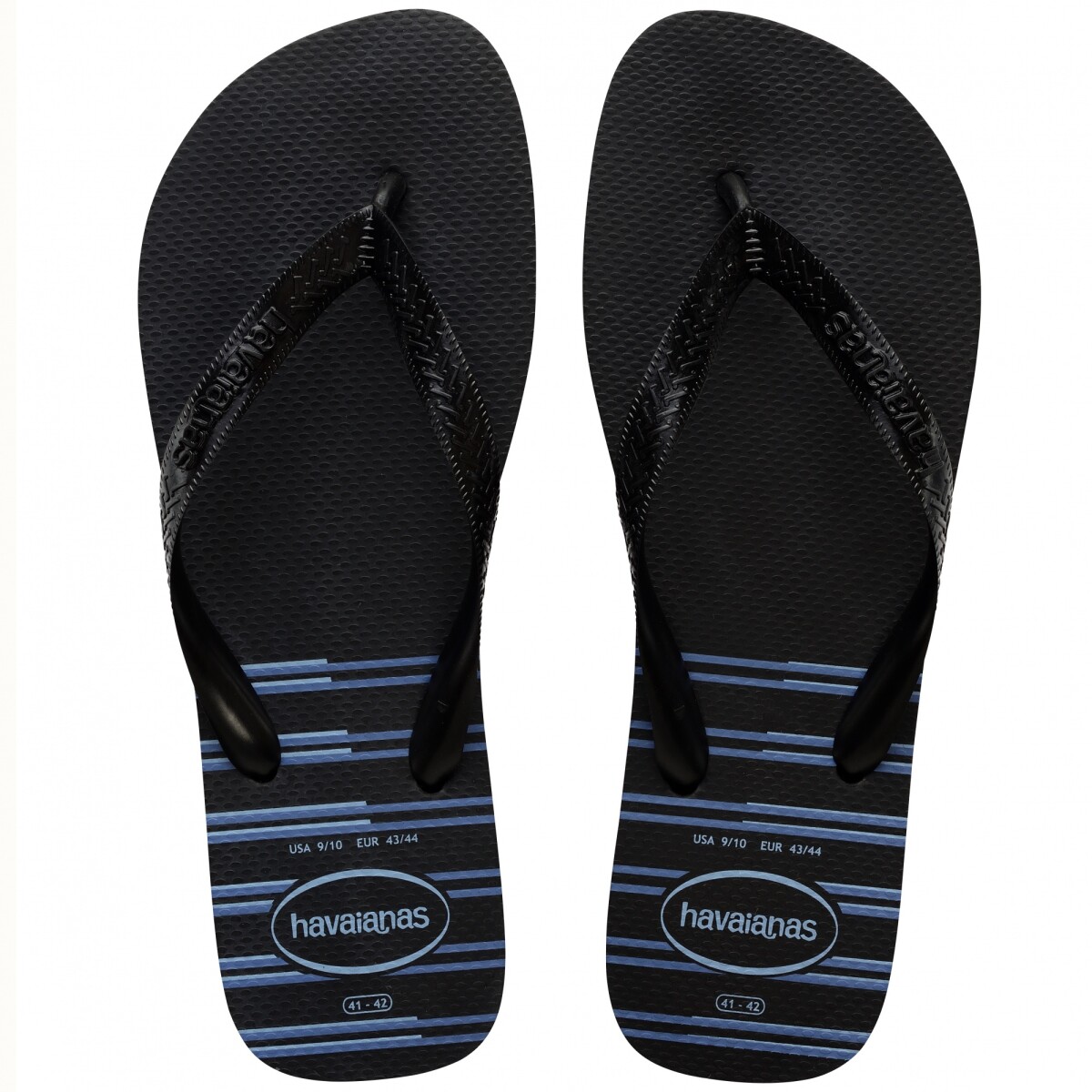 Ojotas de Hombre Havaianas Top Basic Havaianas - Negro - Azul 