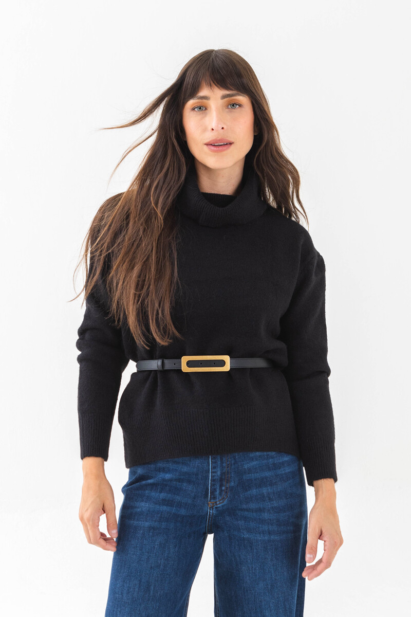 Polera Ariel - Negro 