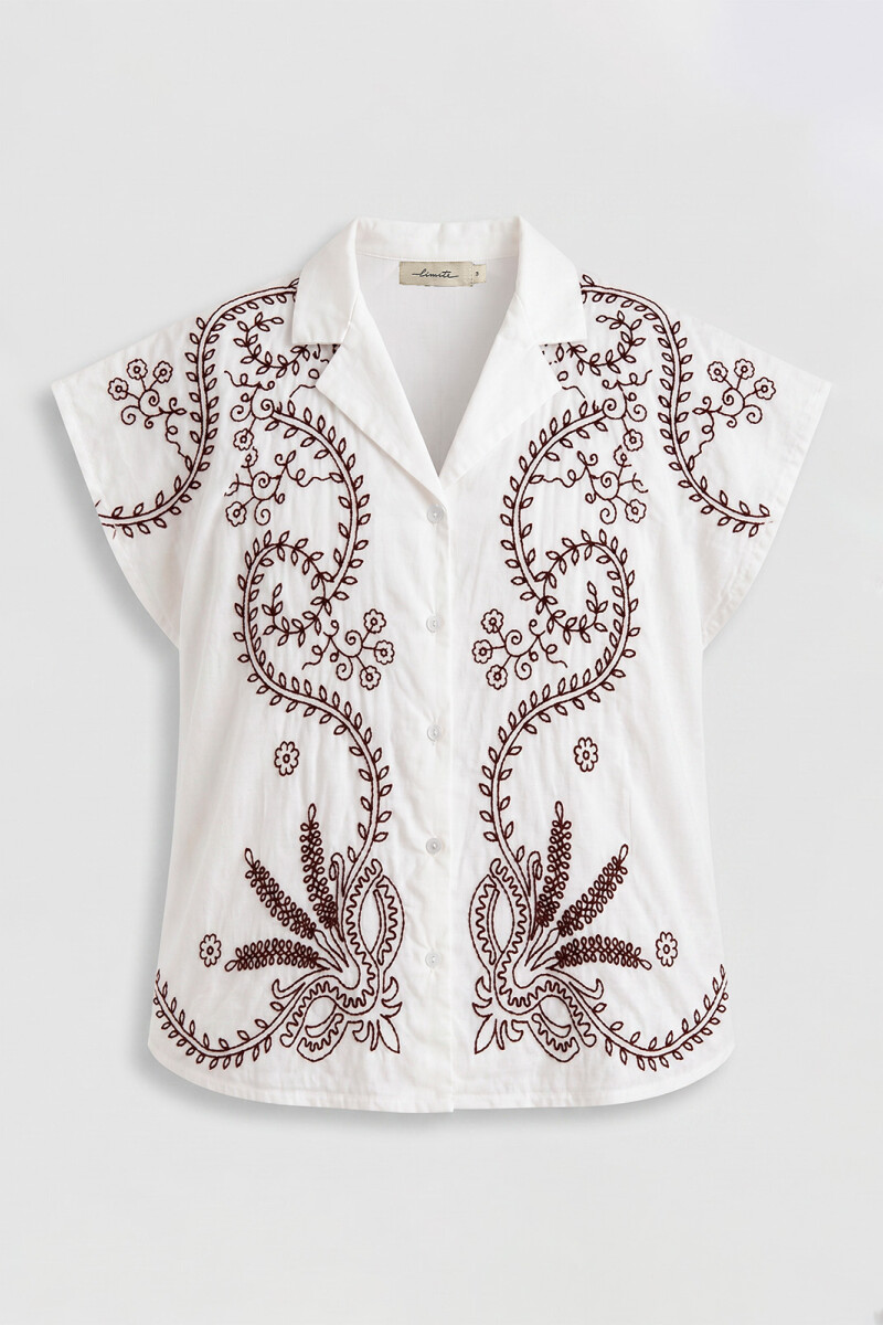 CAMISA FRANCISCA MARRON