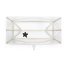 Baño Plegable Flexi Bath XL Transparente/Beige + Soporte Cuchara Stokke Baño Plegable Flexi Bath XL Transparente/Beige + Soporte Cuchara Stokke
