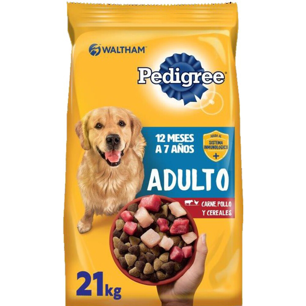 PEDIGREE CARNE, POLLO & CEREALES 21+ 3 KG PEDIGREE CARNE, POLLO & CEREALES 21+ 3 KG