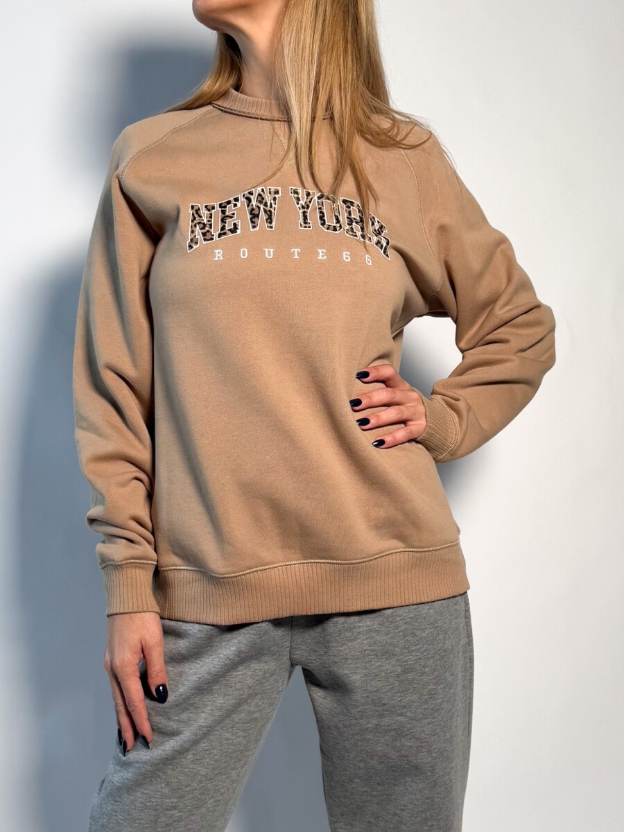 Sweater de algodon Nora - Beige 