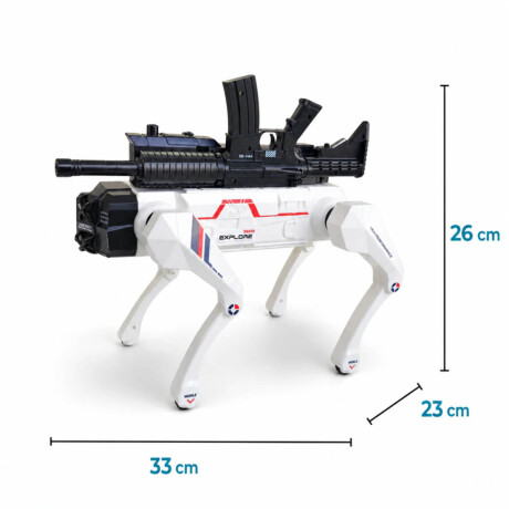Robot IA Mascota Animal Lobo C/Arma Control Remoto Robot IA Mascota Animal Lobo C/Arma Control Remoto