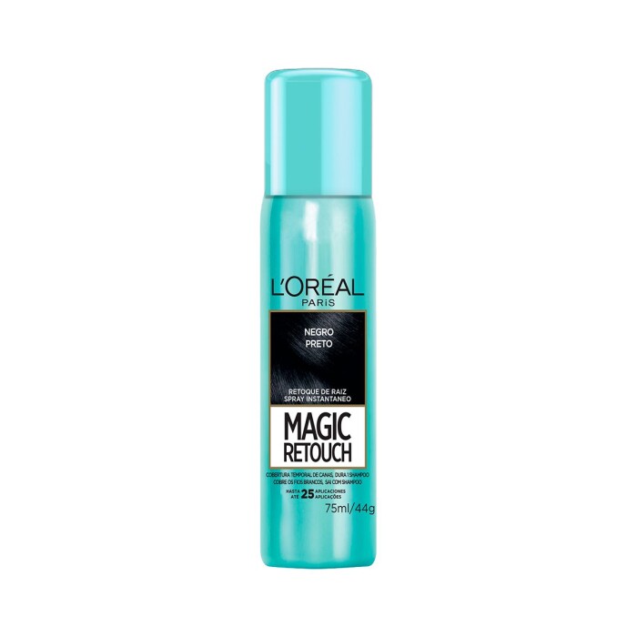 LOREAL MAGIC RETOUCH CANAS NEGRO SPRAY única