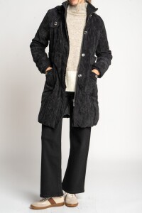 Tapado Corduroy Negro