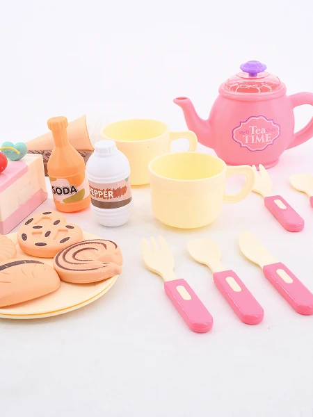 TETERA Y ACCESORIOS DE COCINA ROSADO