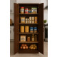 Armario Ropero Placard Multiuso 2 Puertas Cocina Baño Color Marrón Armario Ropero Placard Multiuso 2 Puertas Cocina Baño Color Marrón