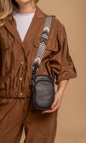 PHONE BAG VALERIANA NEGRO