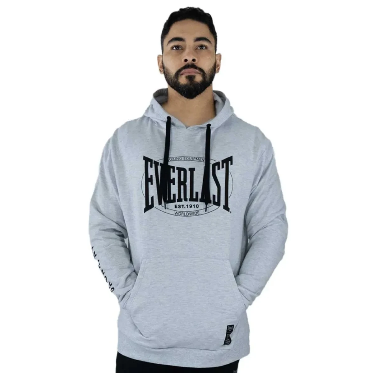 Canguro Everlast Hombre Hoodie Poly/Cooton - S/C 