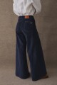PANTALON WIDE XL CORDEROY Azul
