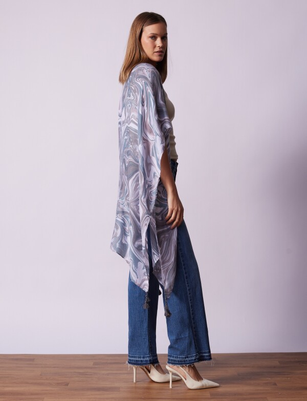 Kimono Printed MULTI/GRIS