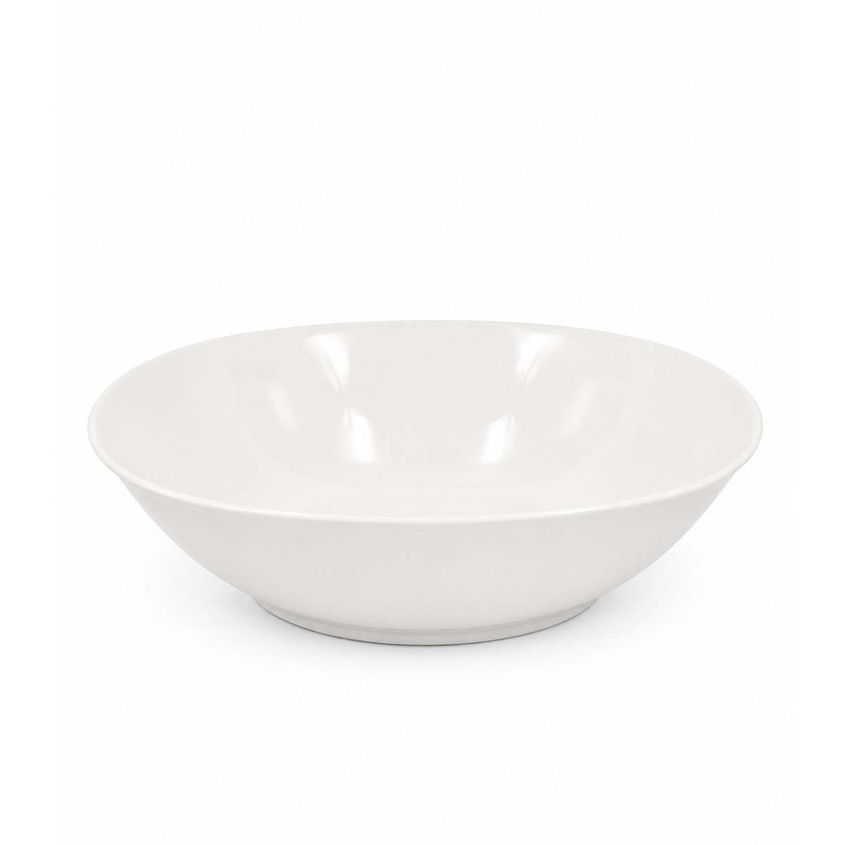 Ensaladera cuadrada honda blanca 23 cm 