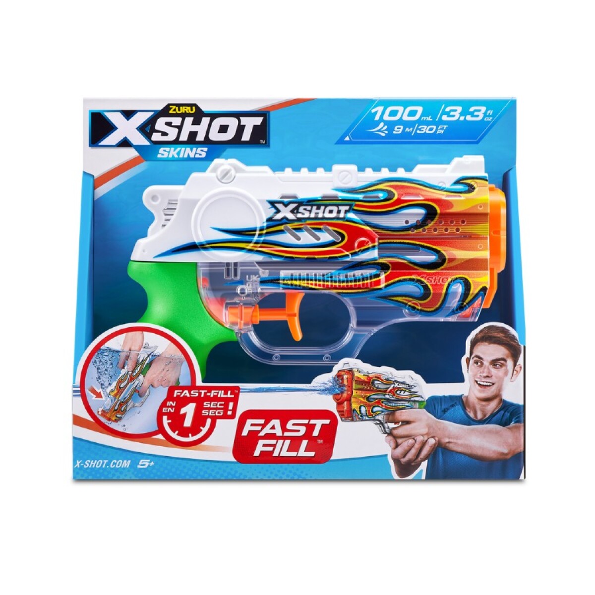 Pistola de Agua X-shot Skins Fast Fill 