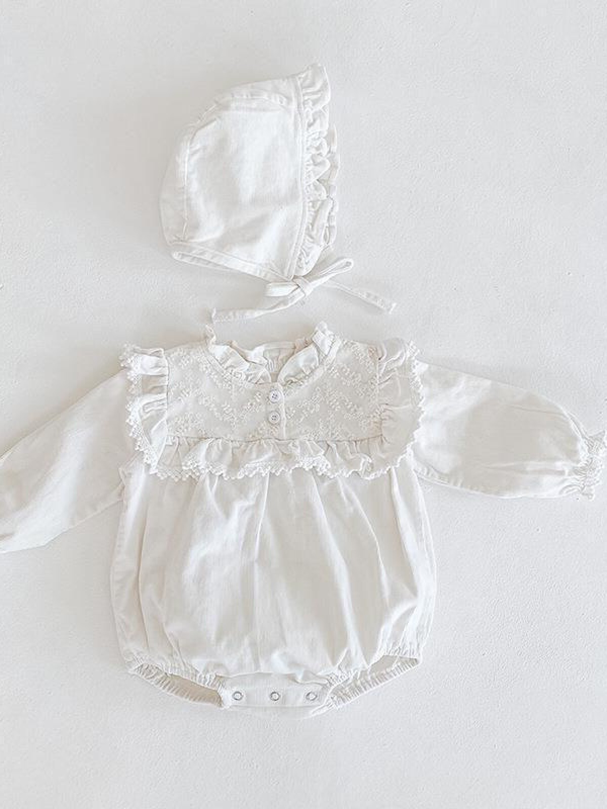 Ranita de Algodón con Bonnet Ranita de Algodón con Bonnet