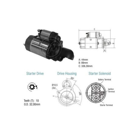 ARRANQUE DONGFENG AEOLUS JF SIST.BOSCH 10D 24V=08010 ZM ARRANQUE DONGFENG AEOLUS JF SIST.BOSCH 10D 24V=08010 ZM