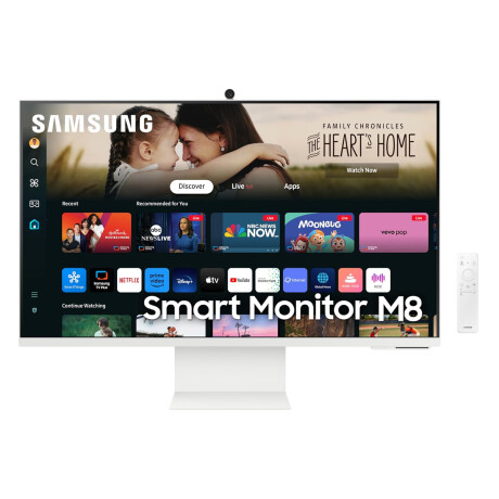 Monitor Samsung Smart M8 M80D 32" VA 4k 60hz Blanco Monitor Samsung Smart M8 M80D 32" VA 4k 60hz Blanco