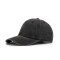 Gorro teñido broche metálico Negro