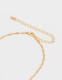 Cadena Corta con Dije De inicial Cadena Corta Con Dije De Inicial "f" - Dorado