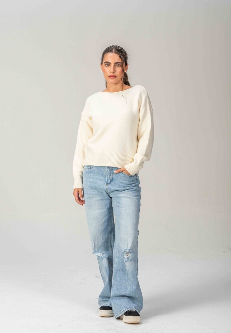 Sweater Presencia Blanco