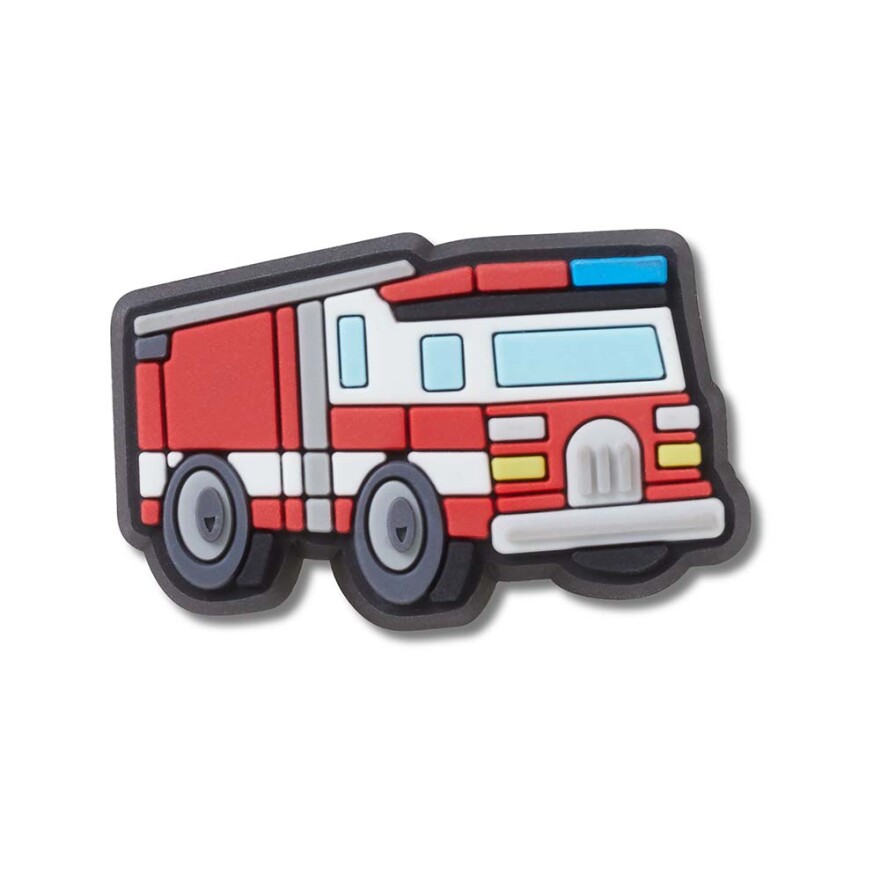 Jibbitz Tiny Fire Truck Multicolor