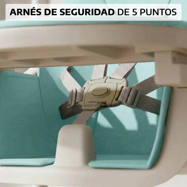 Silla De Bebe Para Comer Plegable Asiento 2 En 1 Arnes Cinturon Seguridad 3 Puntos Imback Color Turquesa Silla De Bebe Para Comer Plegable Asiento 2 En 1 Arnes Cinturon Seguridad 3 Puntos Imback Color Turquesa