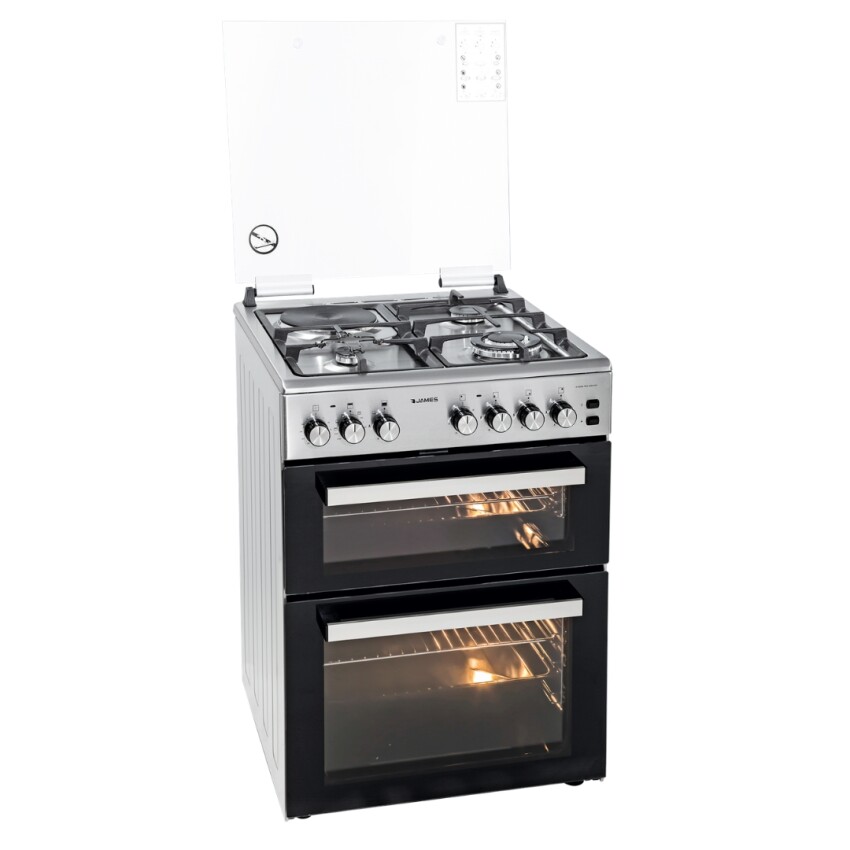 Cocina doble horno James 4H C-900A TKS Inox. DH Cocina doble horno James 4H C-900A TKS Inox. DH
