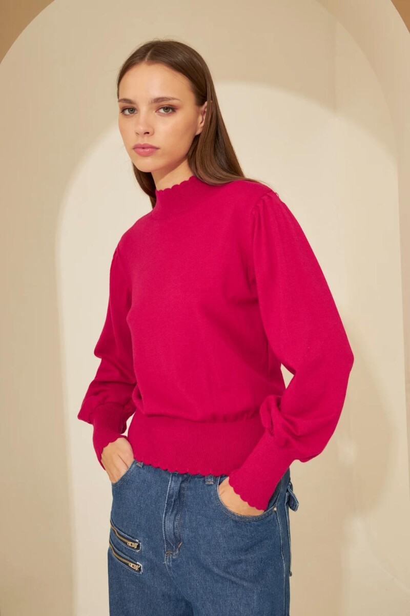 POLERA STANFORD - FUCSIA 